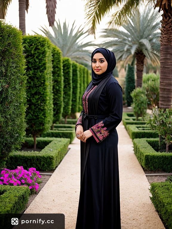 Hijab Beauty with Curves - Stocky Body Photo 🌸🔥
