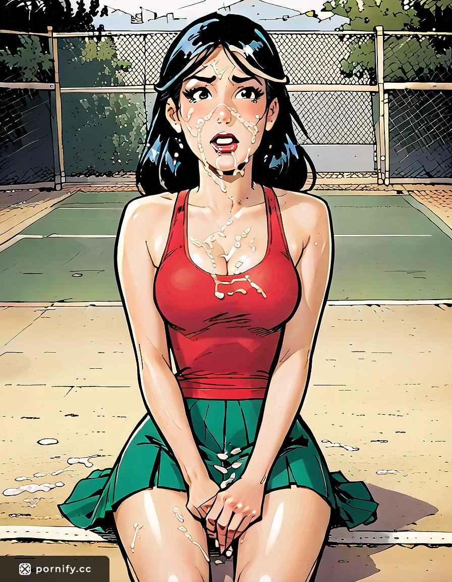 Anime Tennis Girl Cumshot Scene 🎾💦
