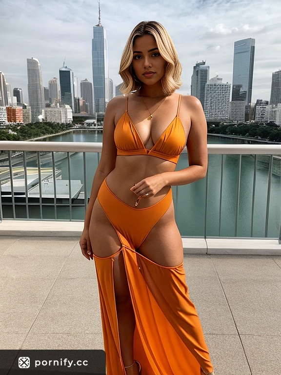 🔥 Latex-Clad Curvy Blonde Eating Medieval-Style