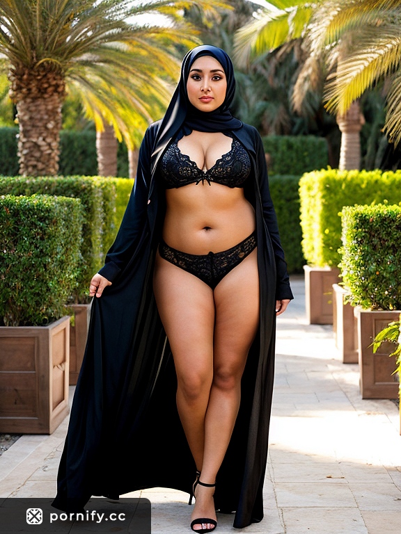 Chubby Hijab Beauty - Olive Skin & Curves 🌸🔥