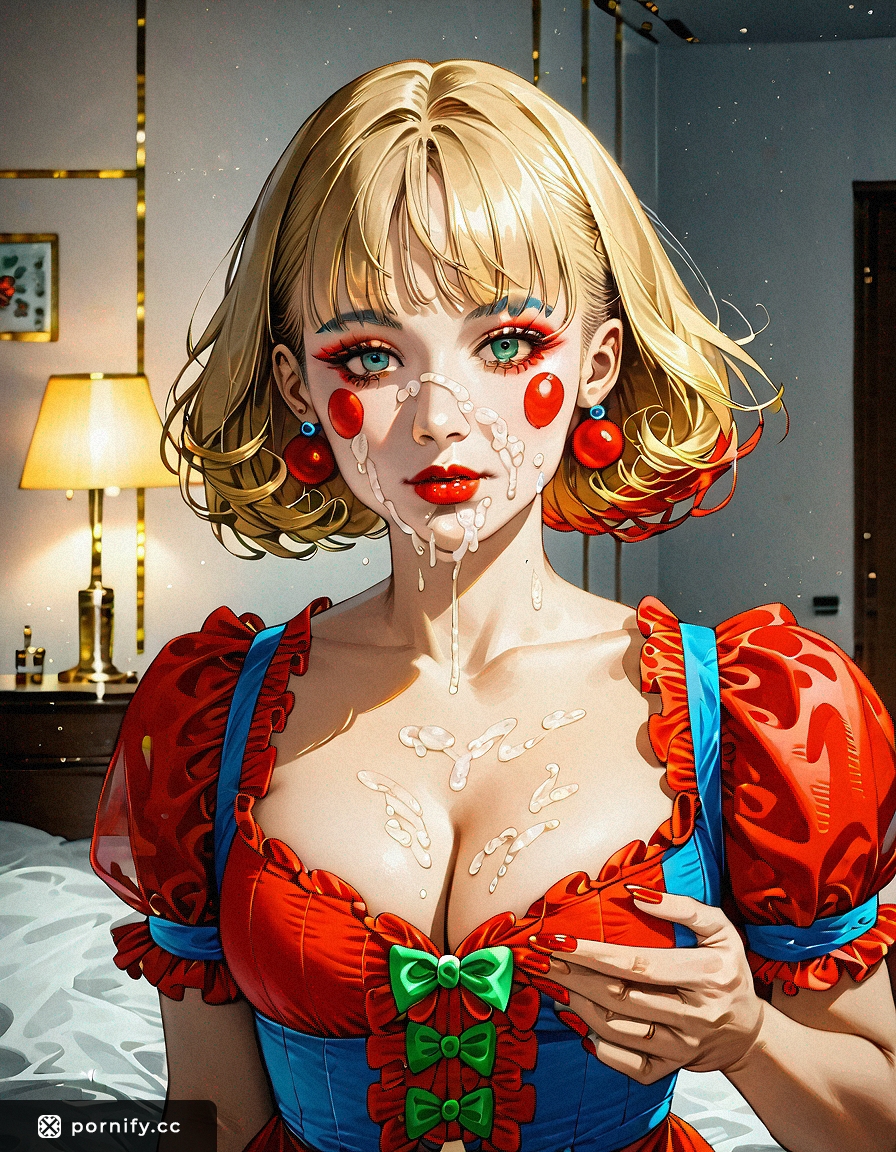 Tanned Blonde Military Cumshot - Realistic AI Photo