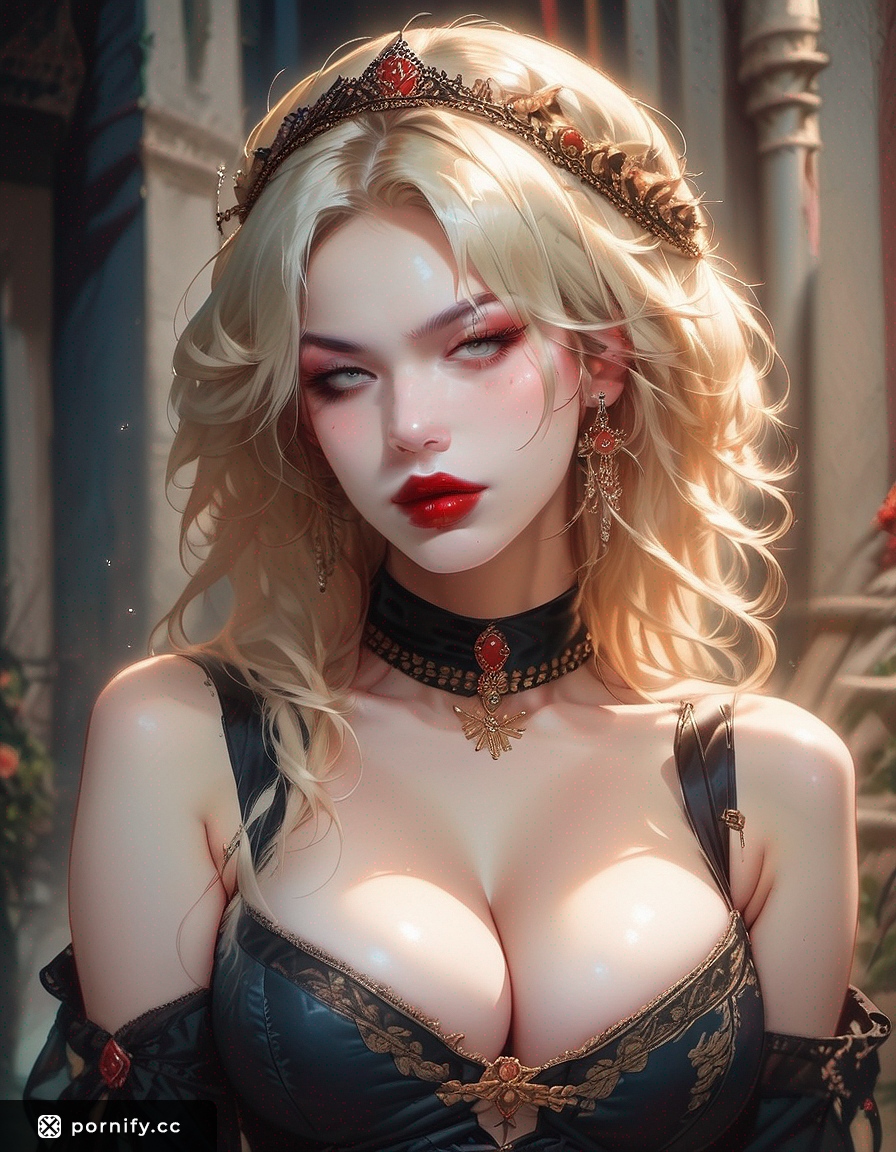 Blonde Asian Beauty in Cityscape 🌆👙