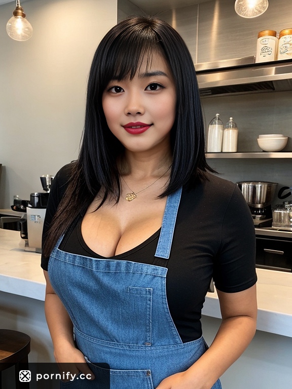 Muscular Asian Yoga Outfit Massage Pose 💪🧘‍♀️