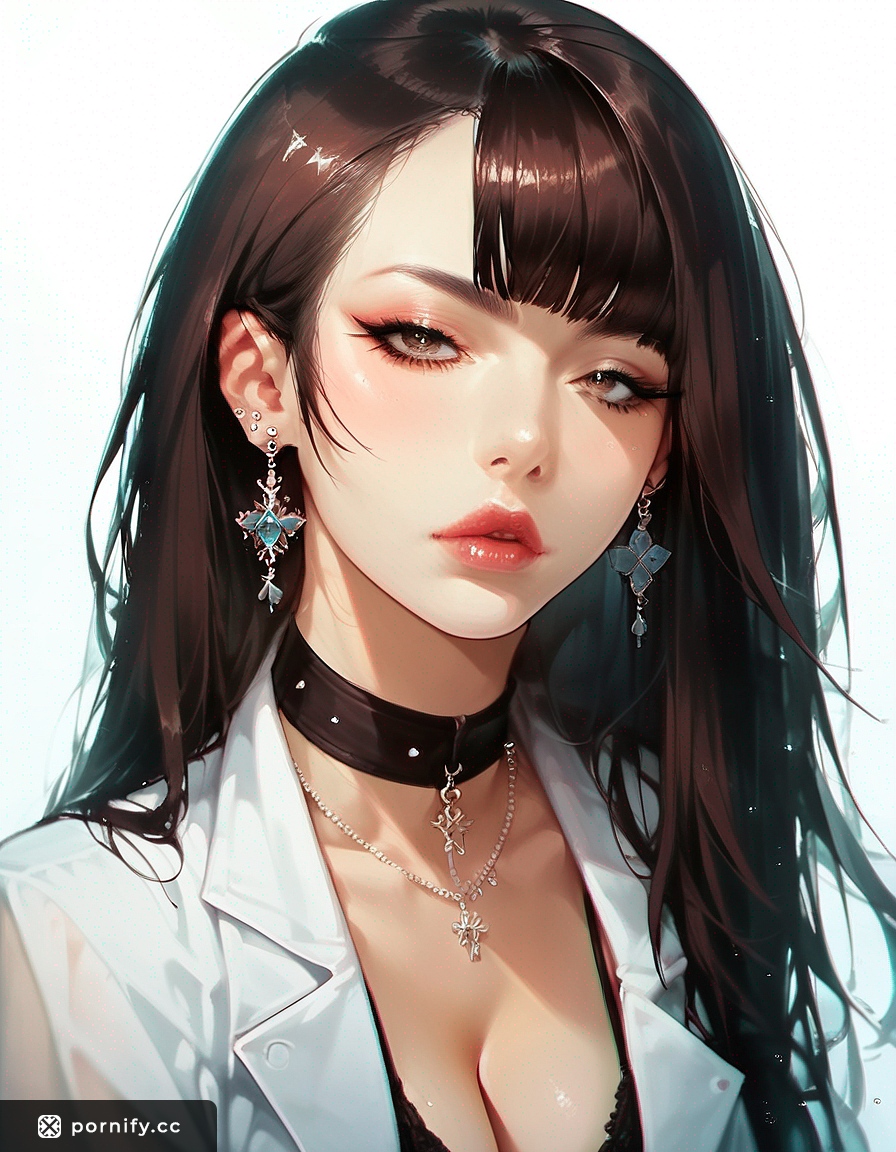 Asian Lab Coat Seduction - Brunette Hentai RPG 🥼🔥