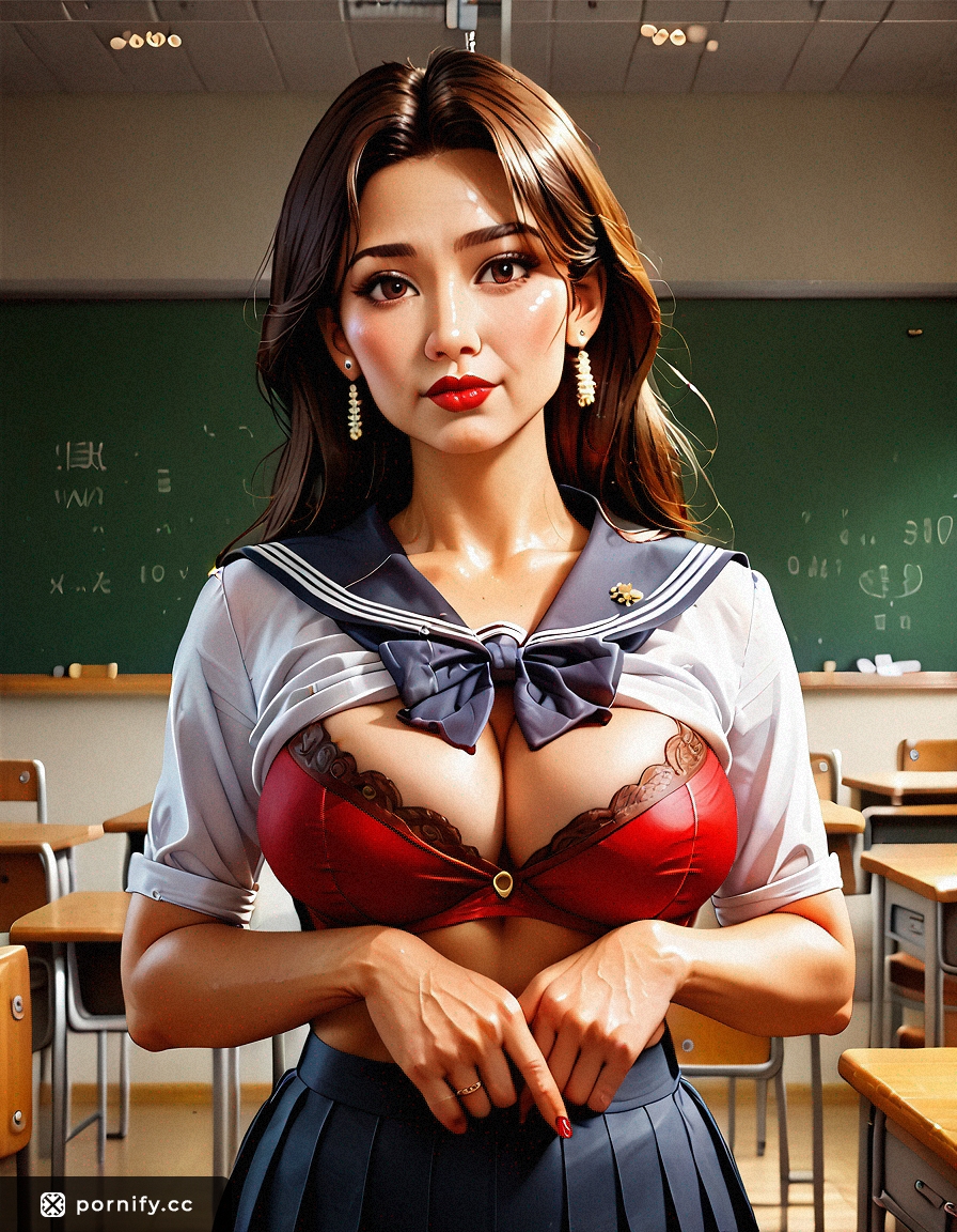Asian MILF Schoolgirl Blowjob Fantasy - Sexy Roleplay 🌟👩🏫💋