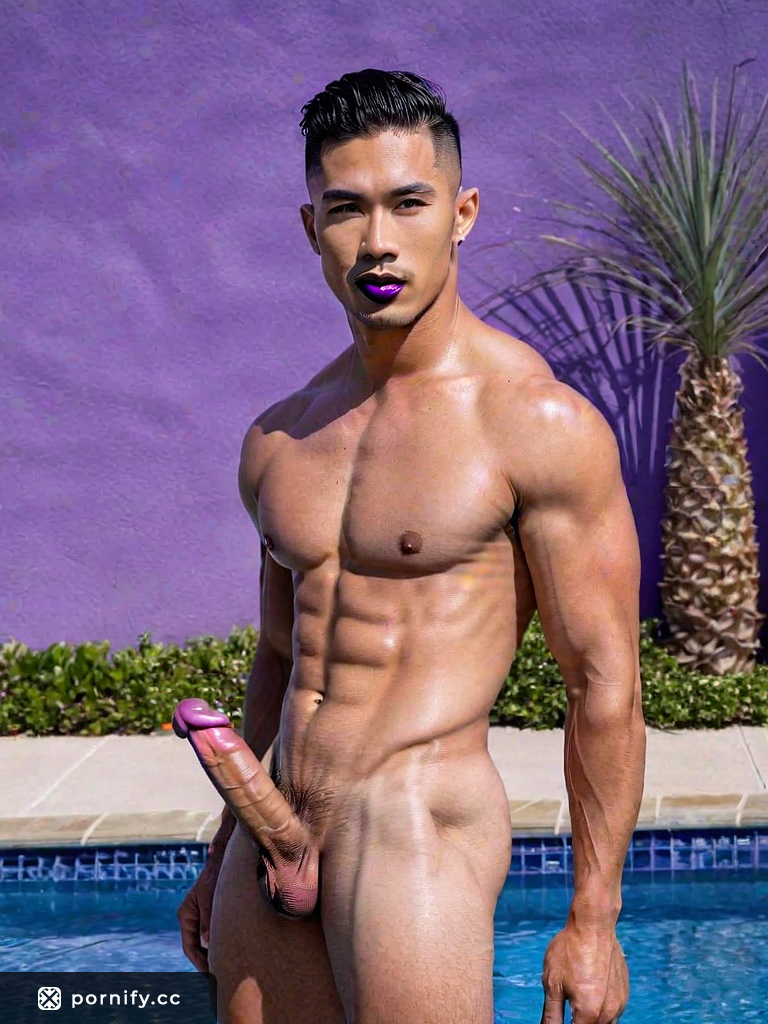 Black Asian Male in His 20s with Big Dick and Triangle Pussy - Cooking and Horny