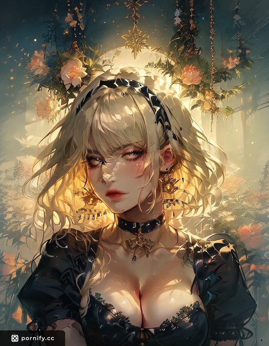 Slim Blonde Maid Hentai Art 🔥👗