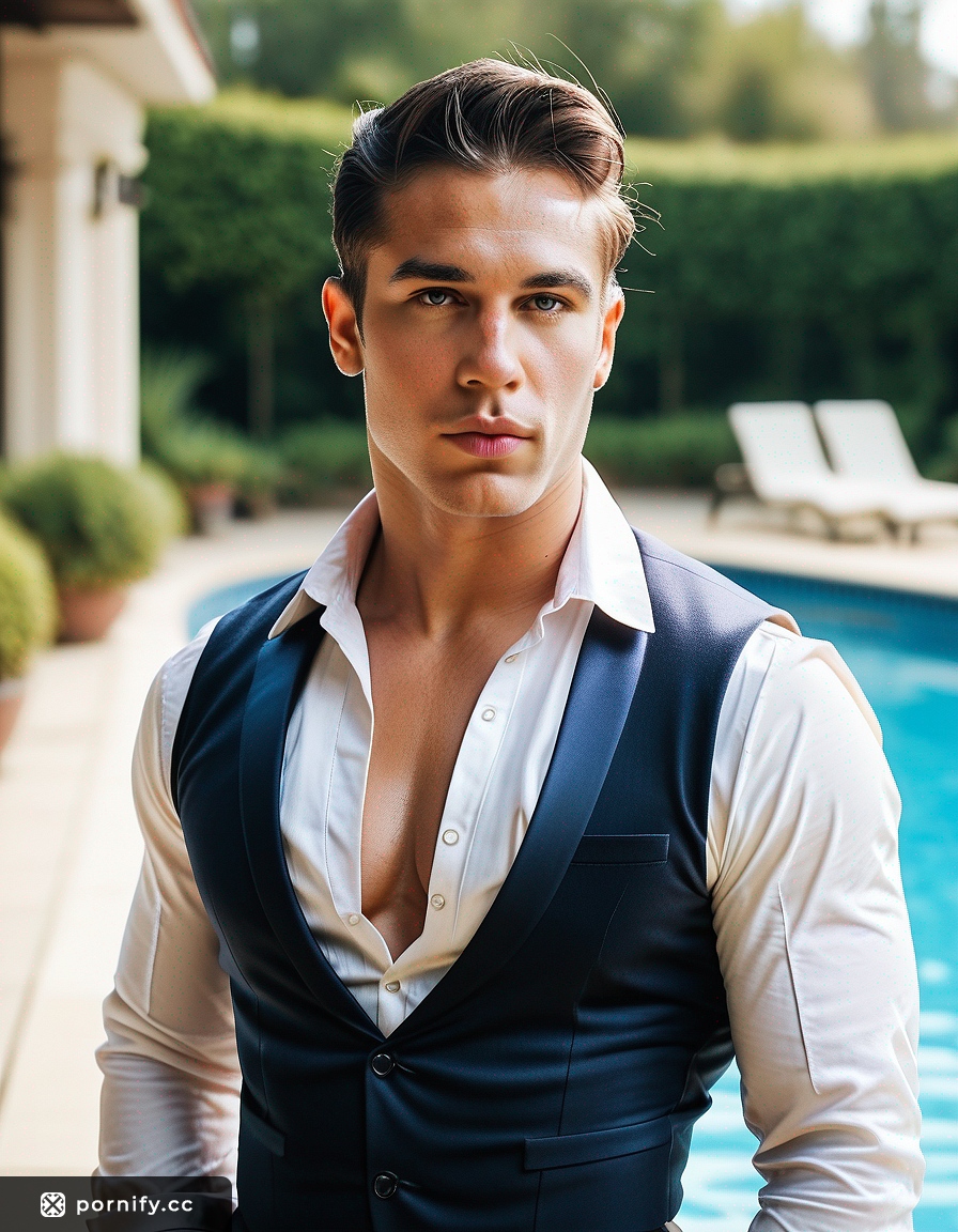 🔥 Seductive Hispanic Guy in Jacket & Chinos - Studio
