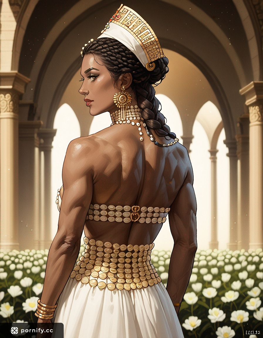 Ebony Belly Dancer Back View 💃🏿🔥