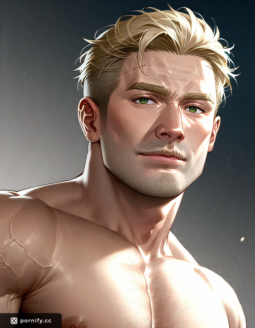 Angry Anime Guy - Bedroom Pose 💪😠