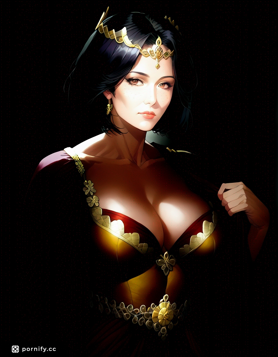Angry Latina Princess Cumming - Shirtlift Hentai Art 👑💦