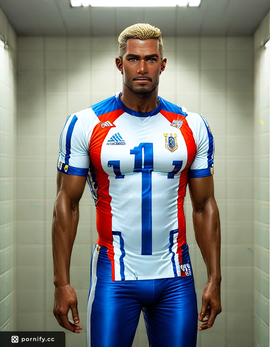 Tanned Ebony Soccer Player Workout 🏃‍♂️💪🔥