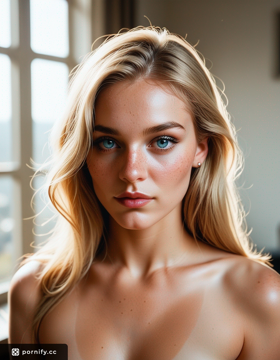 Blonde Petite Teen - Hyperrealistic Freckles 🌟🔥