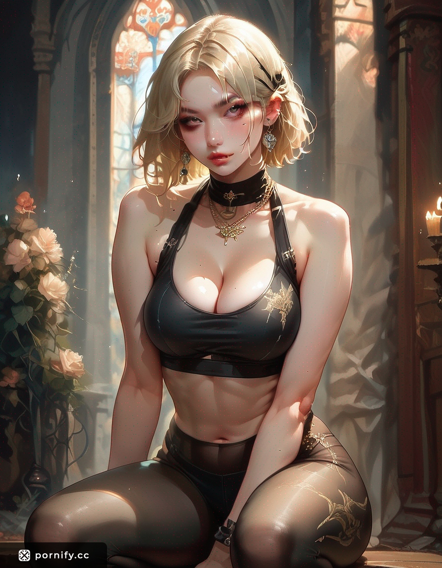 Medieval Horny Hentai Babe in Fancy Dress 👗🔥