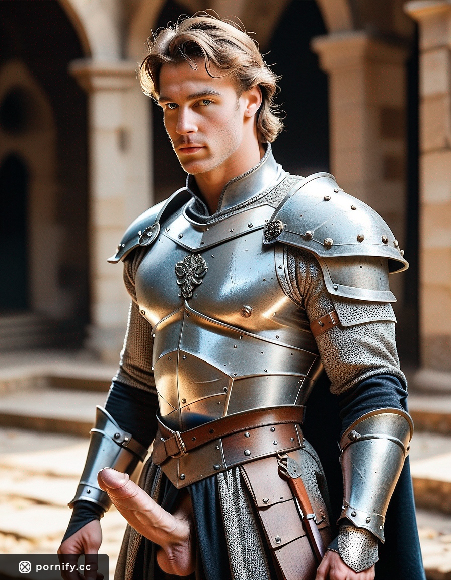 Knight DILF with Huge Cock - Hyperrealistic AI Art 🗡️🤖