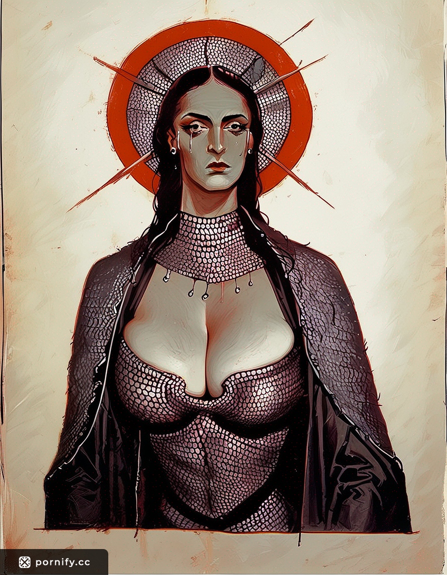 Ebony Medieval Armor Babe 🛡️🔥