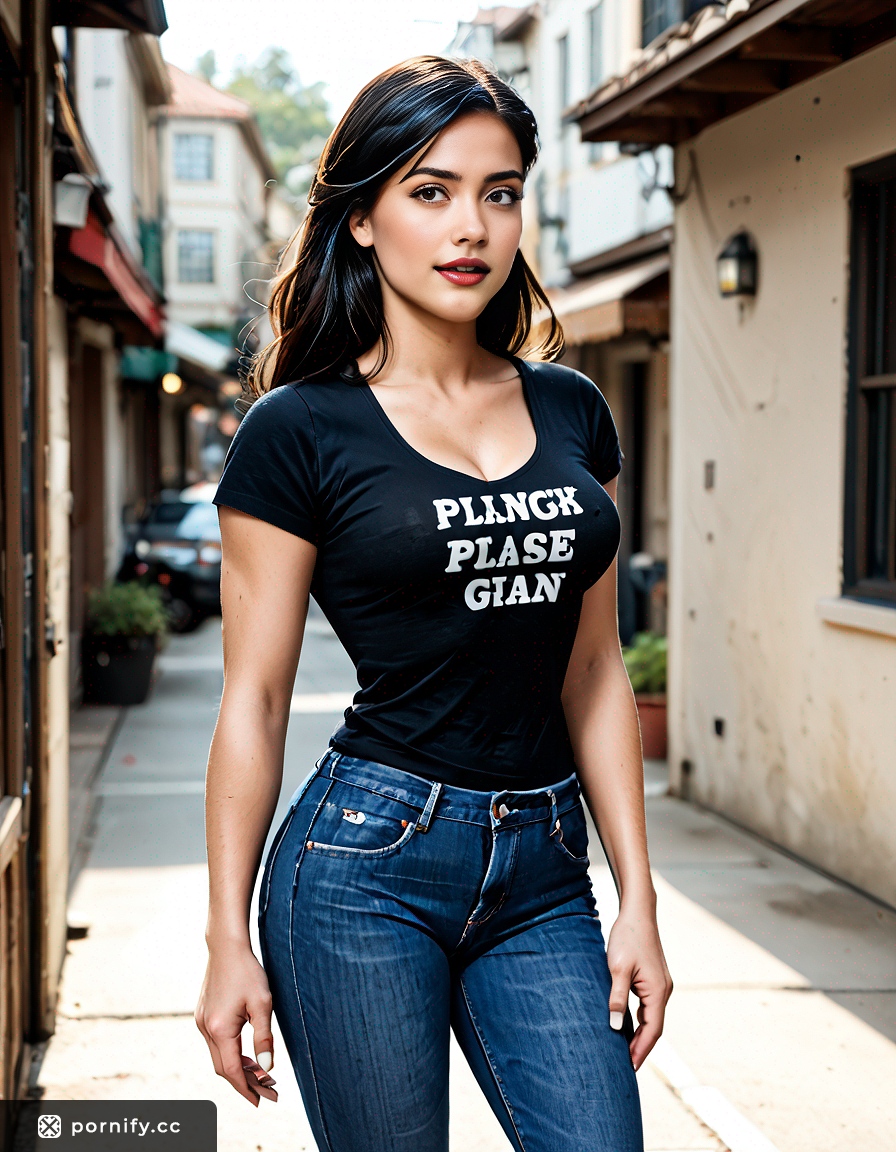 💪 Muscular Fit Beauty - Front View Casual Pose