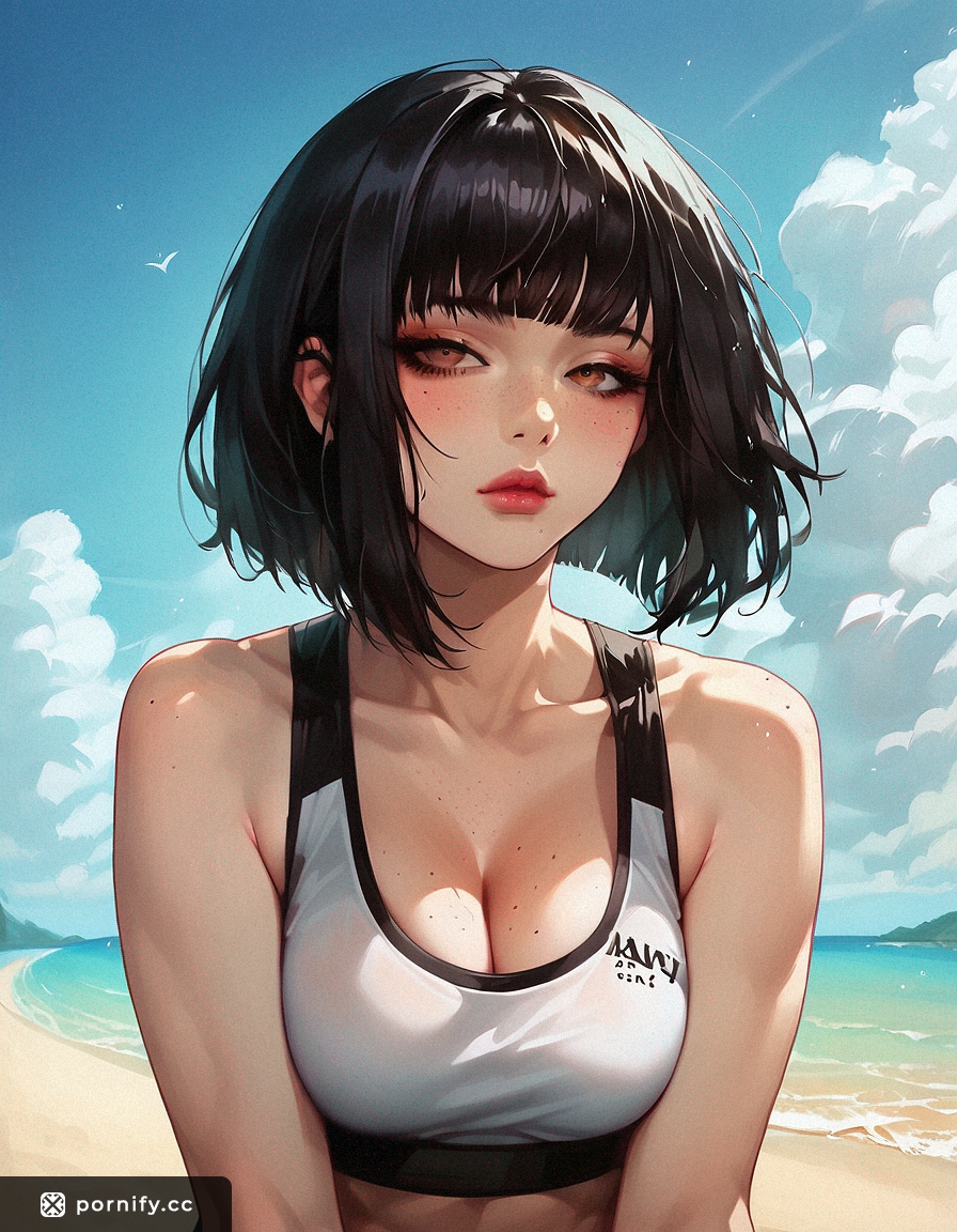 Angry Blonde Cooking at Beach 🏖️🍳