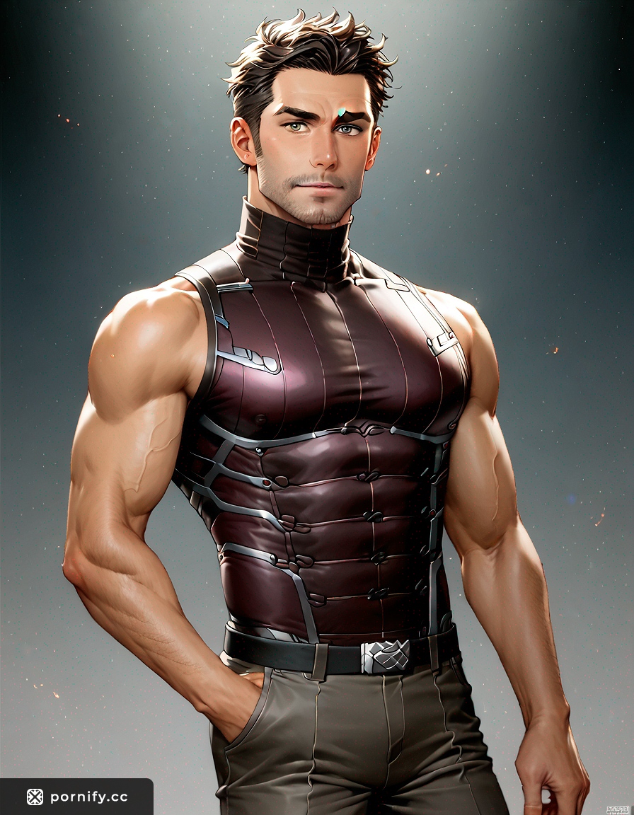 Fit Male Blowjob Pose - Hyperrealistic AI 🌟
