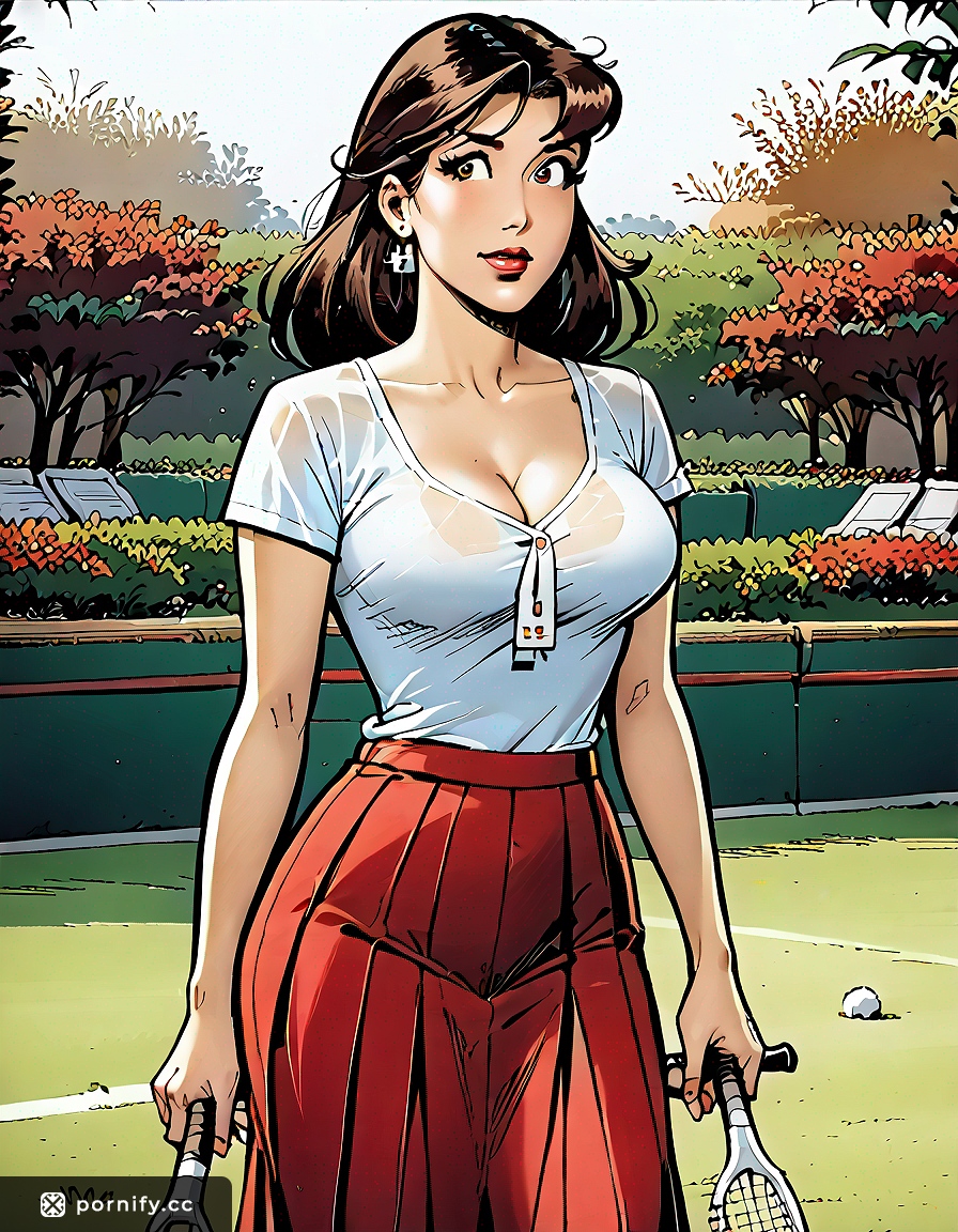 Anime MILF Golfer Brunette with Big Breasts ⛳🔥