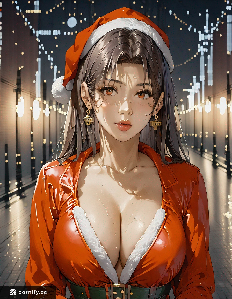 Asian Prisoner Cosplay - Park Scene 🎄🍑