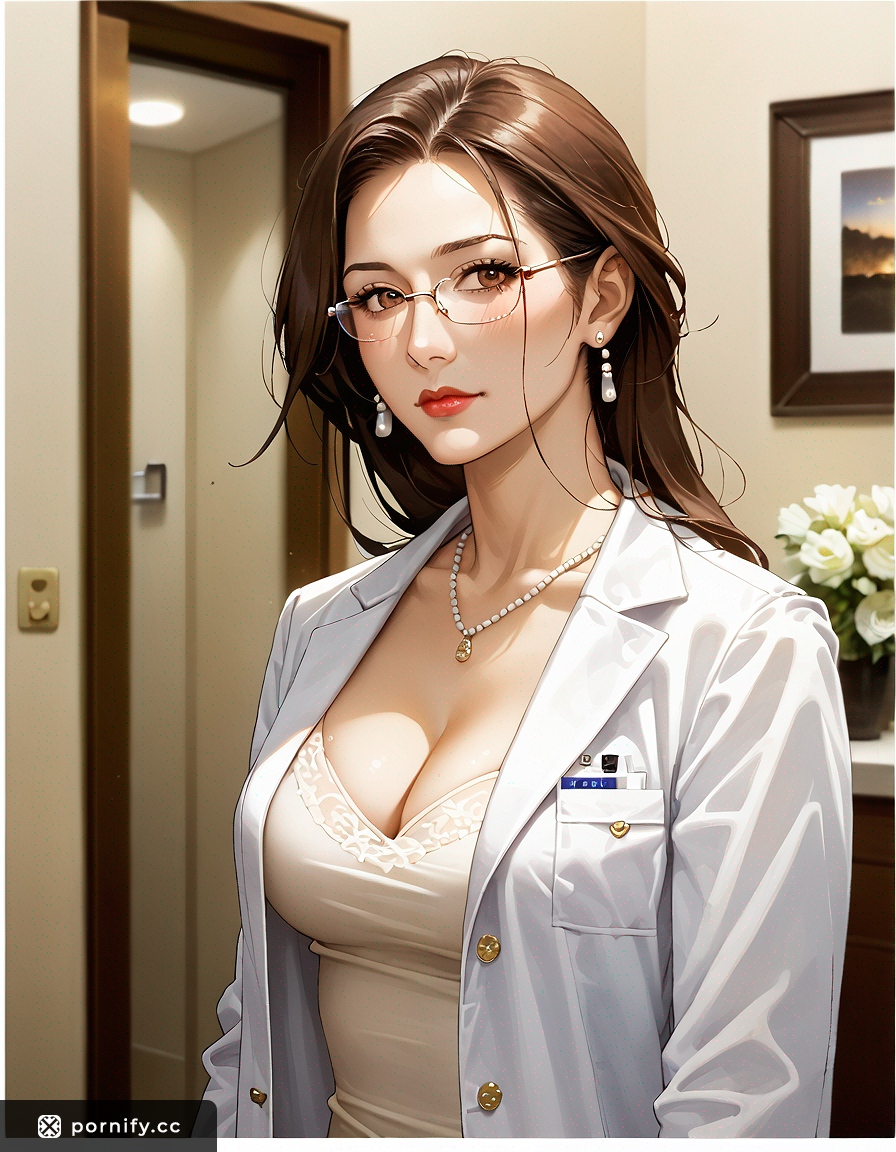 Lab Coat MILF Shirt Lift 🔬🔥