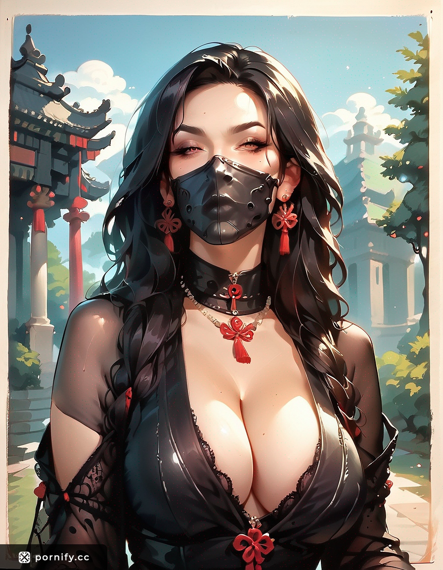 Hentai MILF Ninja 3D Animation in Park 🌸👘