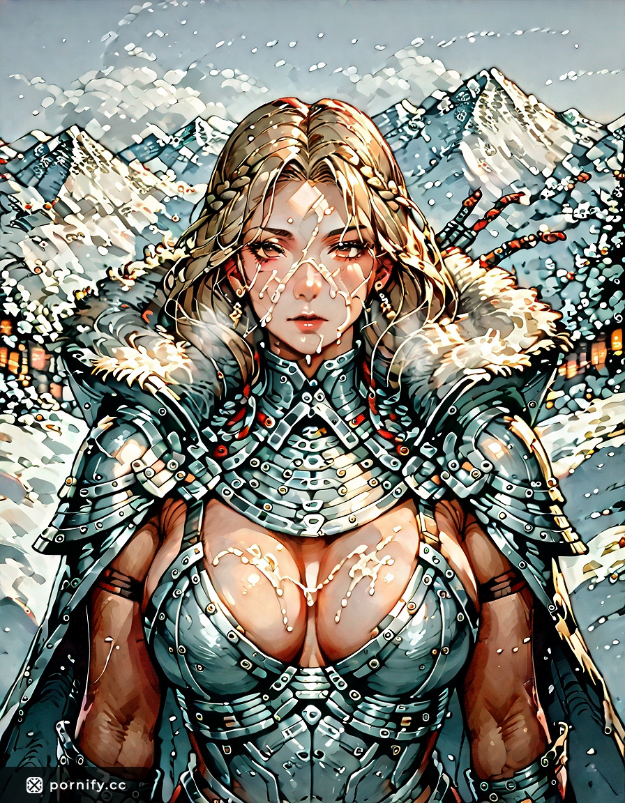 Anime Viking Babe Cumshot Art 🎨💦