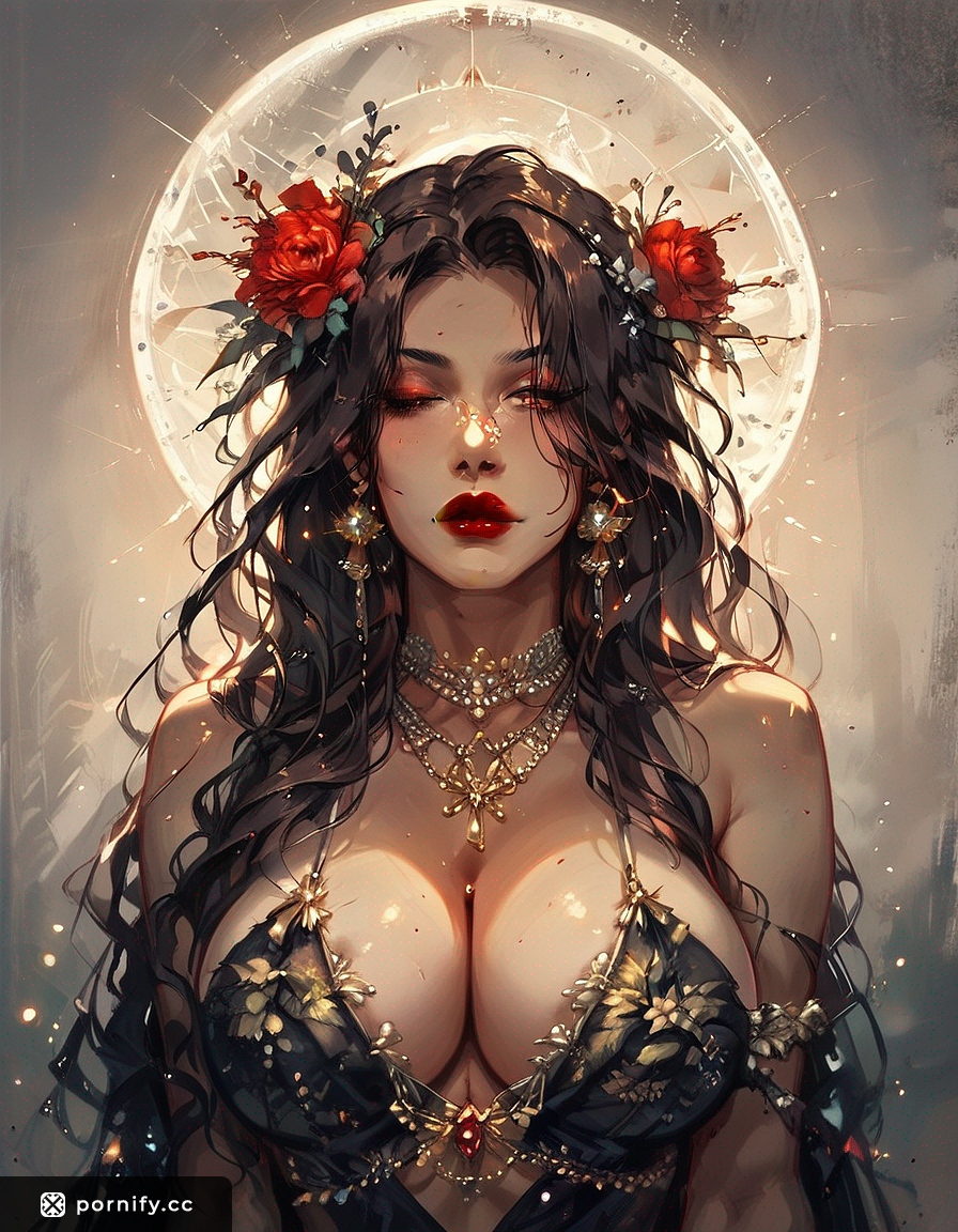 Steampunk Ebony MILF Workout - AI Hentai Art
