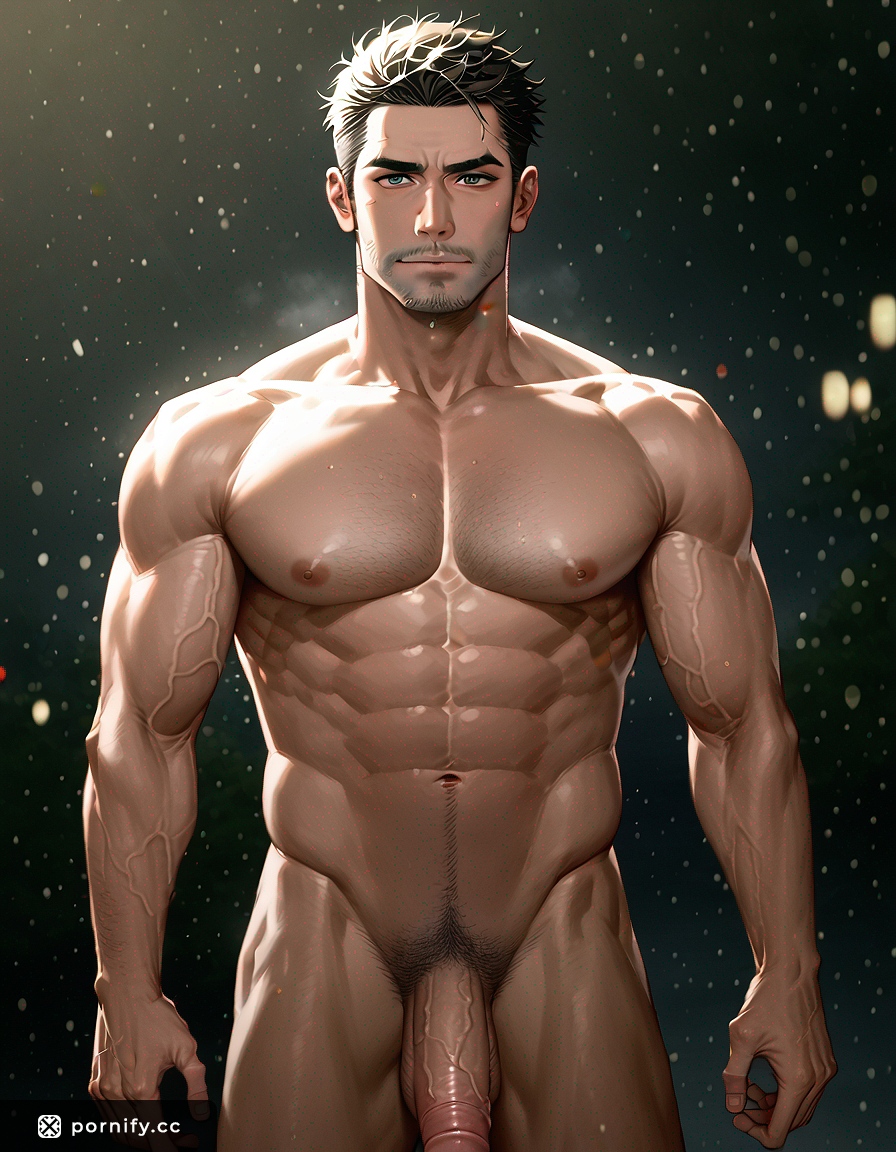 Fit Anime Male Nude - Big Cock Display 🎨🔥
