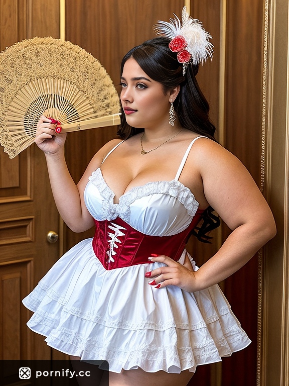 Carnival Chubby Beauty - Sexy Back View 🎡🔥