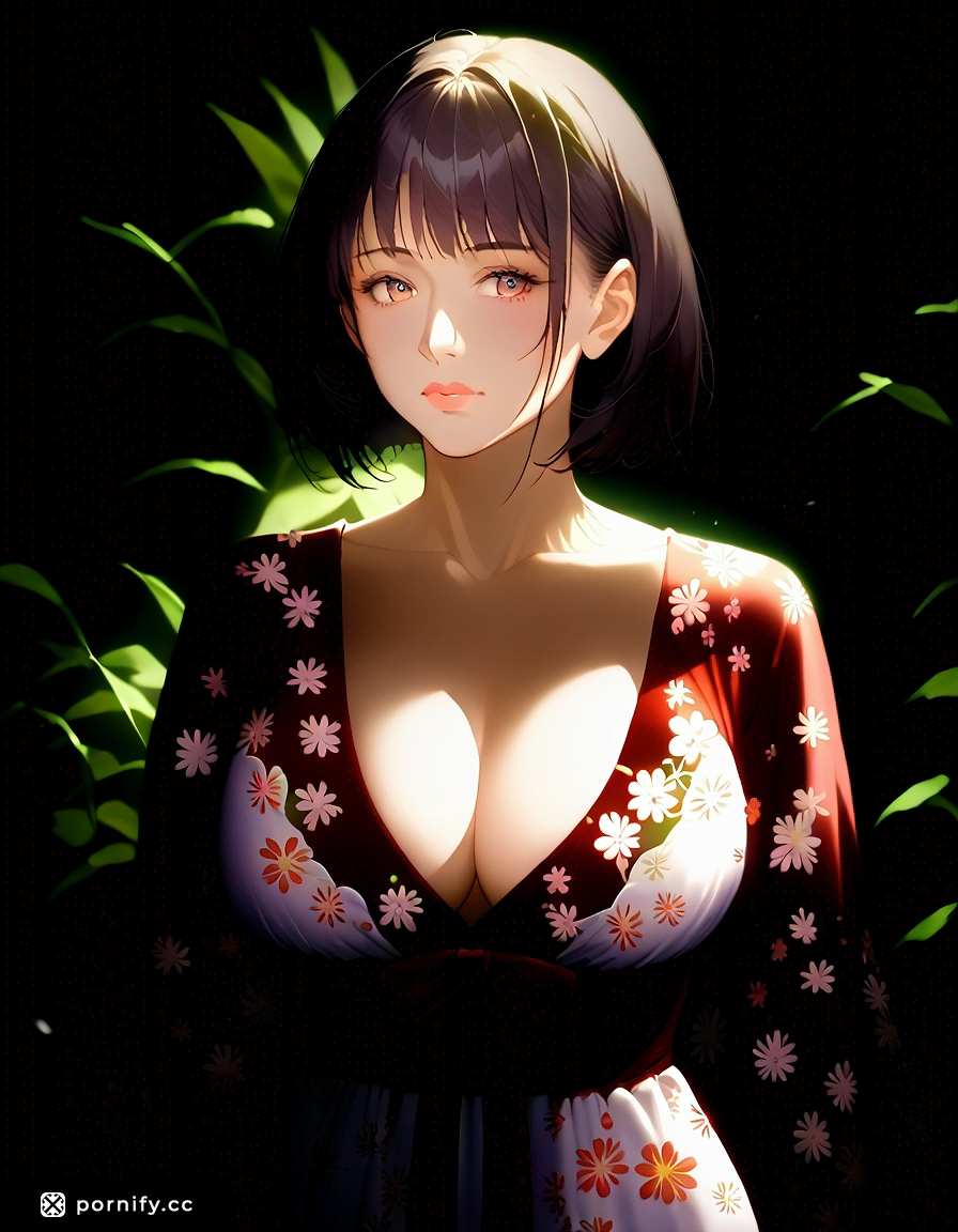 Curvy Anime Girl in Summer Dress 🎀🌞