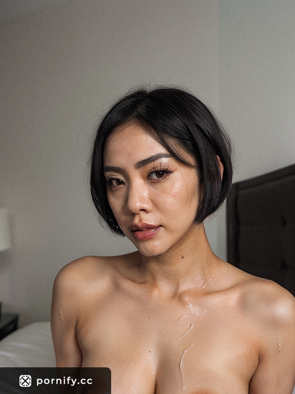 Asian Petite Teen Cumshot - Realistic AI Photo