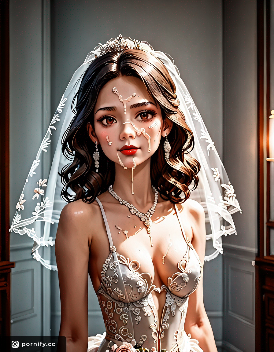 Anime Bride Back View Cumshot 🎎💦
