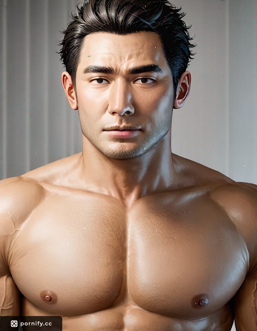 Slim Asian Male Nude - Anime Bedroom Art 🔥