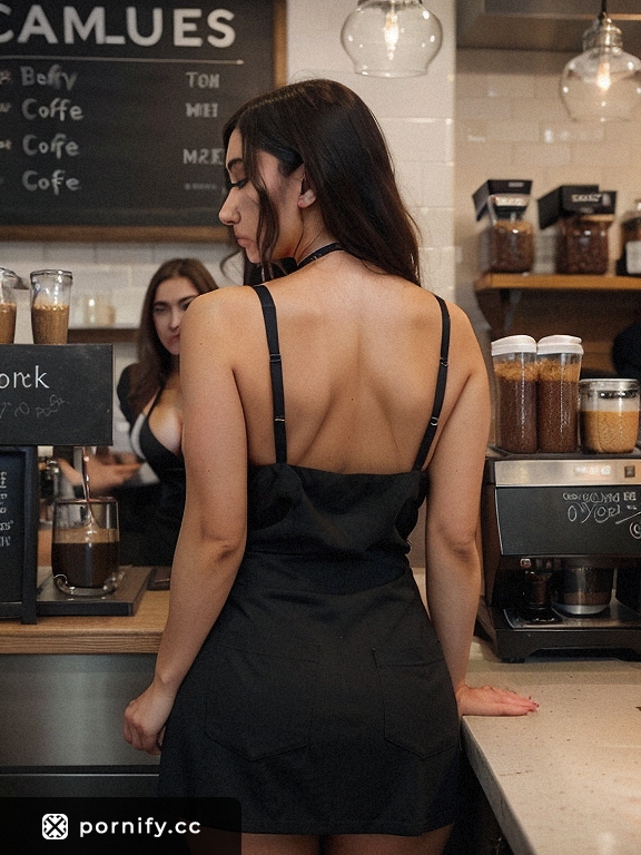 Barista Beauty Back View ☕️🔥