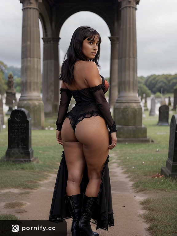 Exotic Ebony Belly Dancer Straddling Pose 🏖️🔥