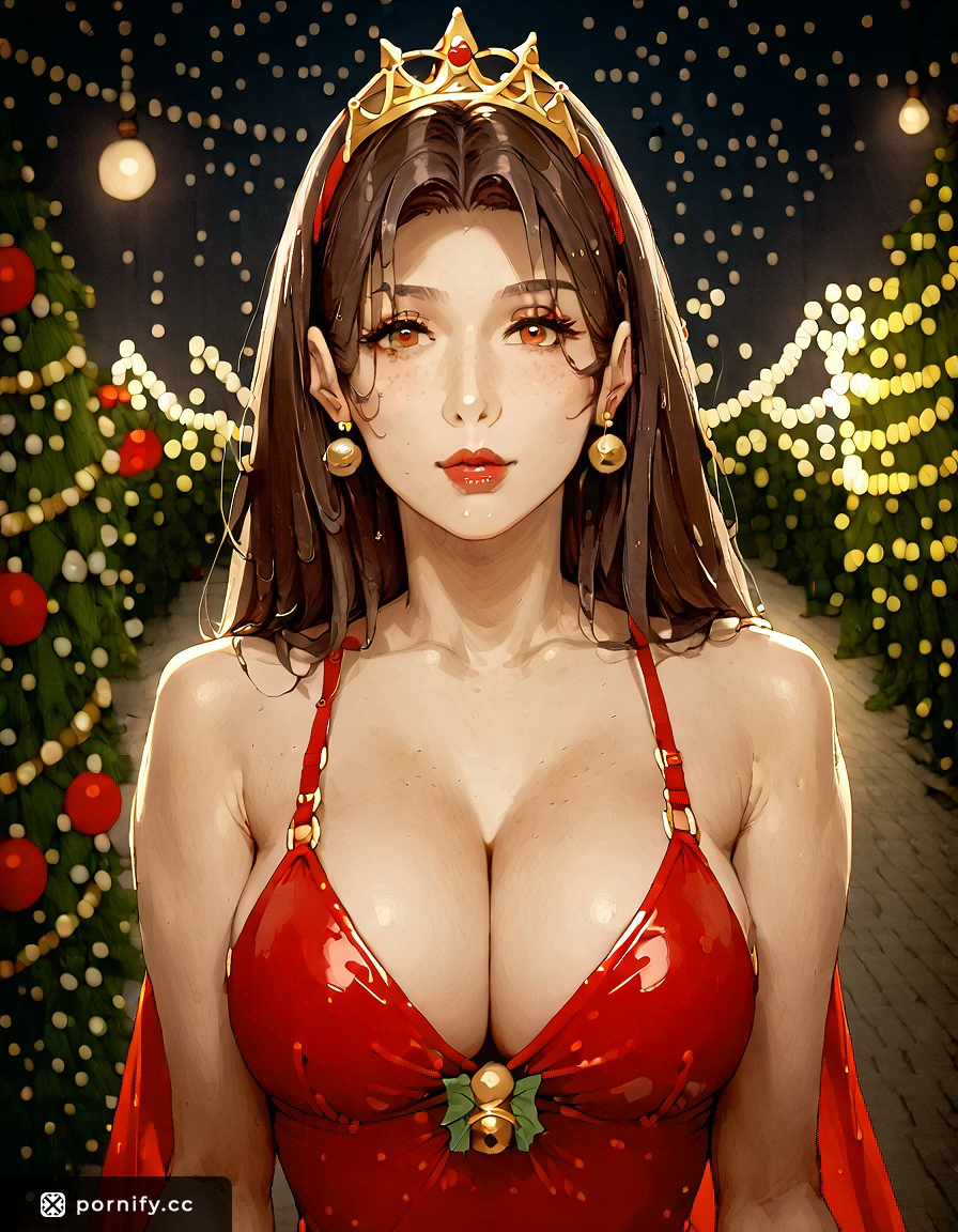 Anime Princess Christmas Dress 🎄👗 Park Freckles