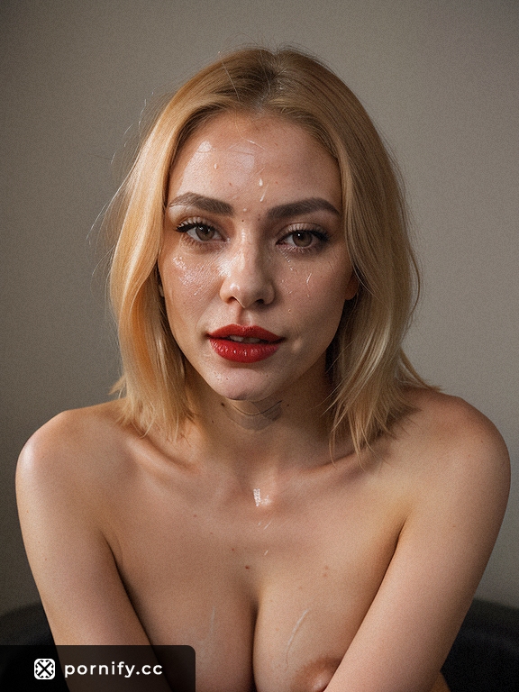 Blonde Teen Cumshot - Petite Studio Scene 💦👱‍♀️