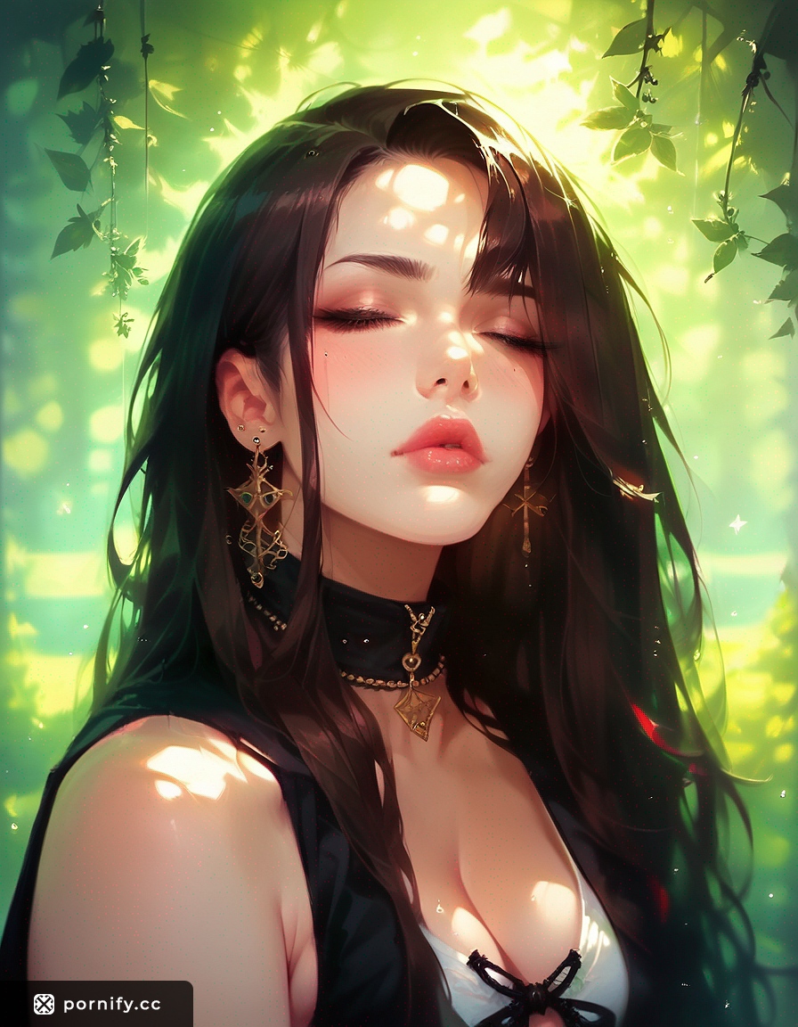 Hentai Sailor Brunette in Park - RPG Art 🌳👧🏻