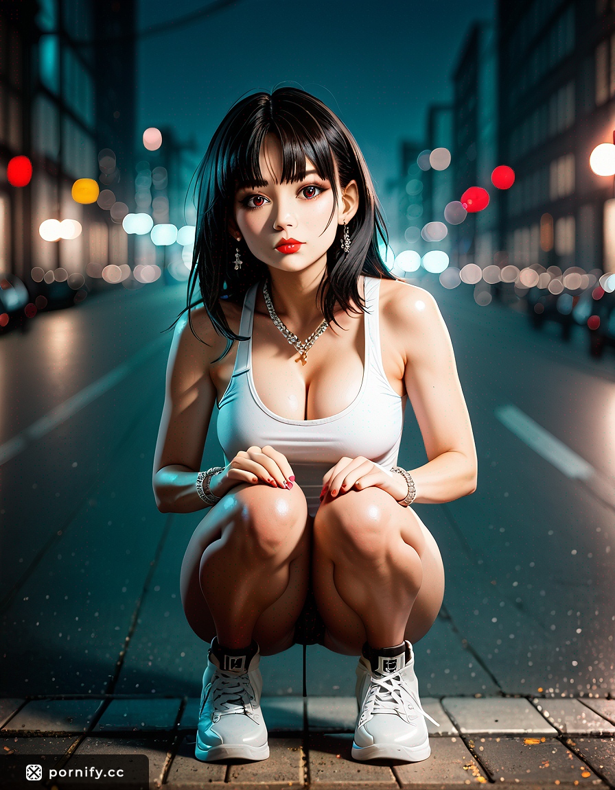 Anime Hip-Hop Girl - Stocky Body & Small Breasts 🎤🔥