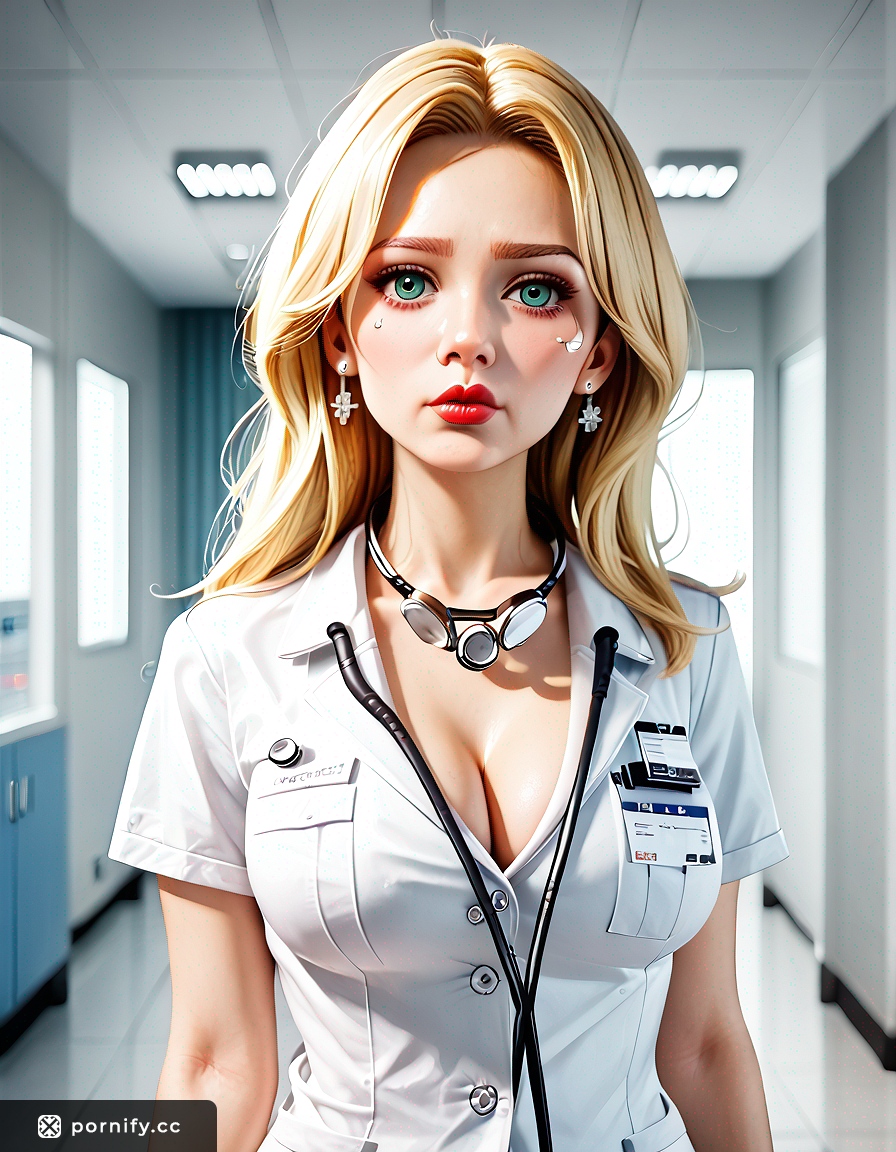 Anime Nurse Blonde Stocky Tear-Drop 🌟⚕️
