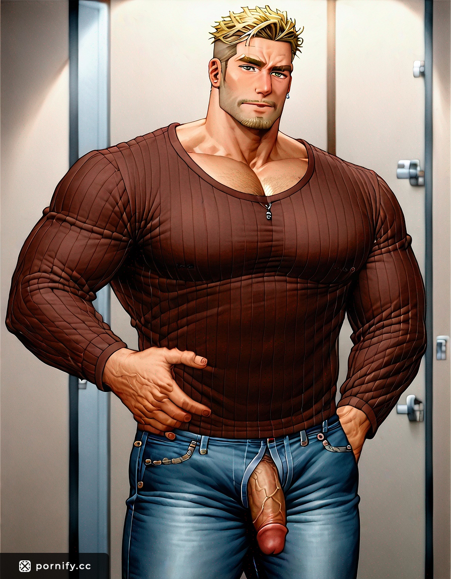 Muscular DILF Scientist Sleeping Smiling 😴💪