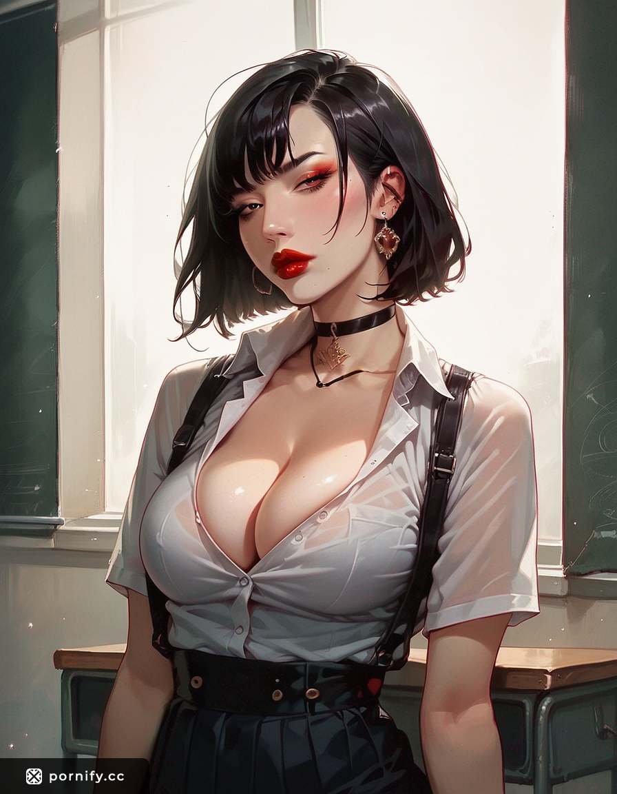 Asian MILF Schoolgirl Back View 🏫👗🔥