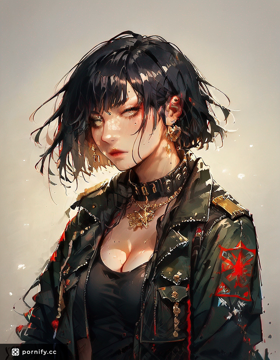 Military Hentai Girl in Uniform 🎨👩‍🎨💂‍♀️