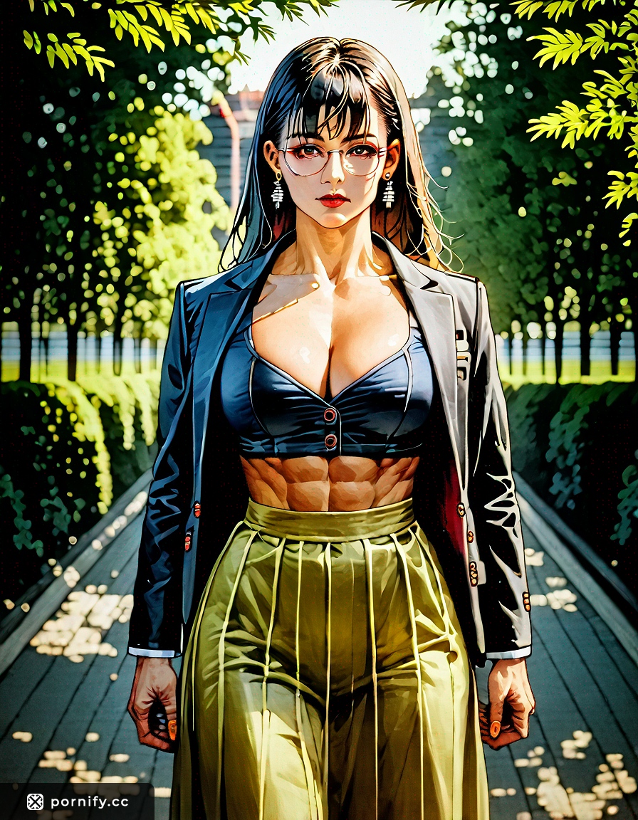 Chubby Hispanic MILF Ninja - Anime Workout Art 🎨💪