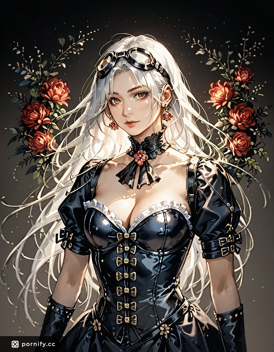 Steampunk Asian Beauty - AI Anime Art 🎨🤖