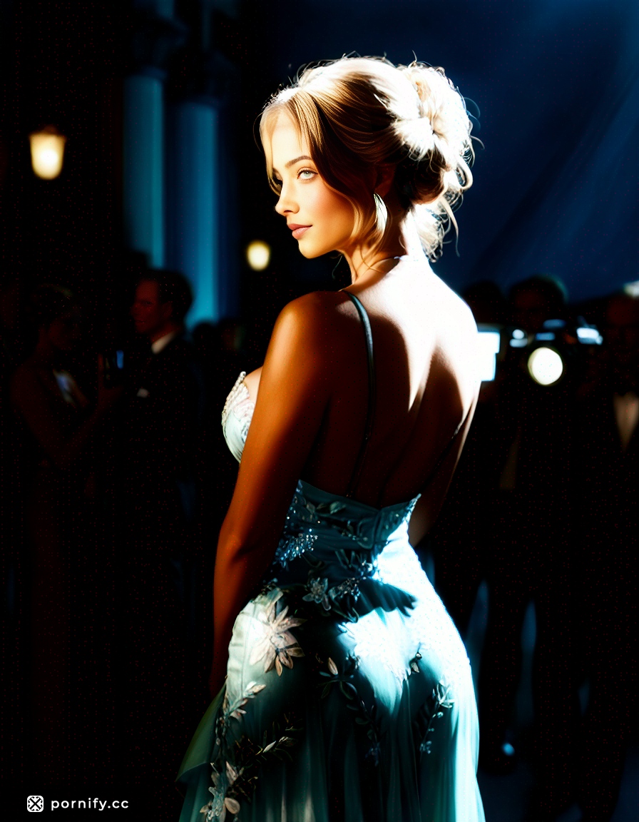 Elegant Back View Evening Gown 👗✨
