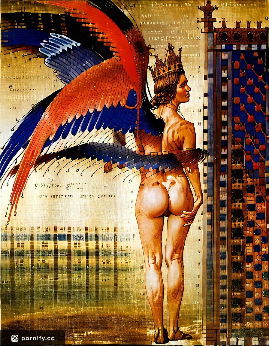 Anime Medieval Art Back View 🌸🏰