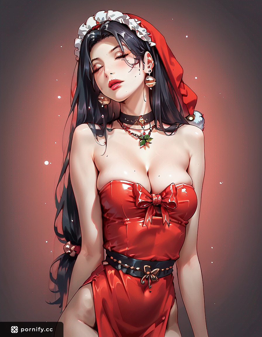 Tribal Babe Back View - Slim & Sexy Christmas Hentai